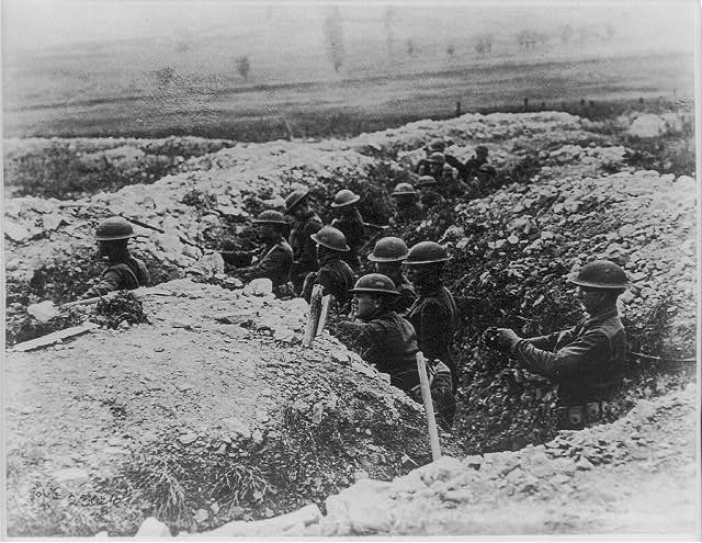 US troops in Verdun, 1918 (Library of Congress)